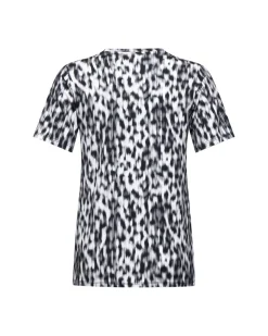 Animal print T-shirt