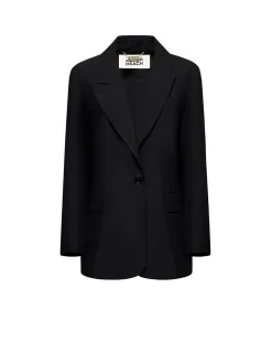Black oversized blazer