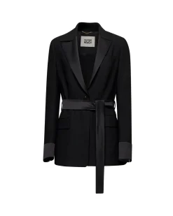 Blazer with belt