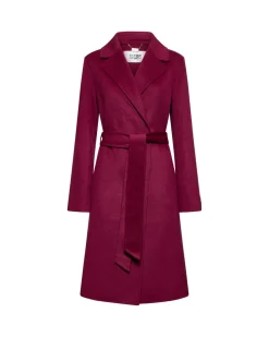Coat with belt
