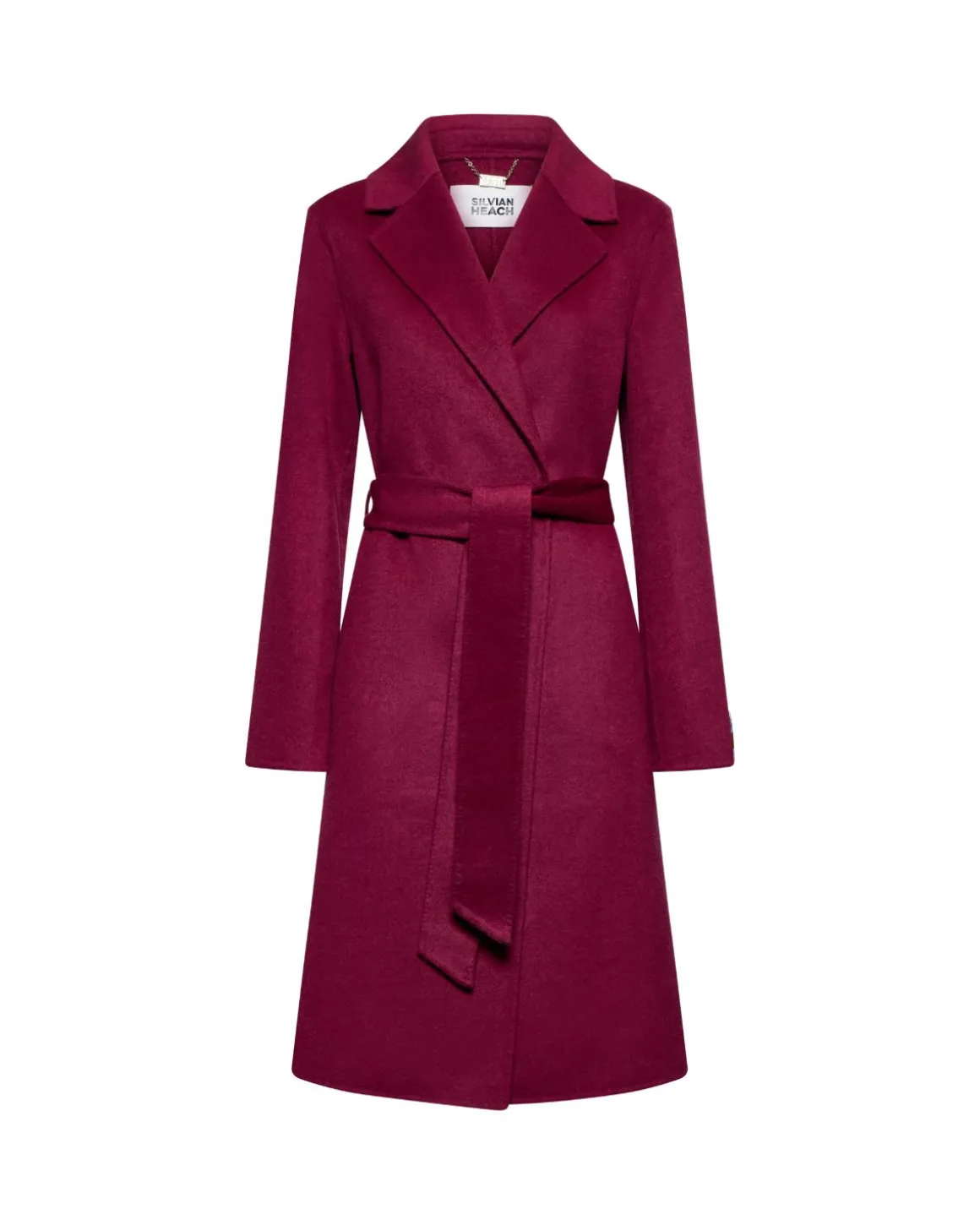 Coat with belt