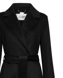 Coat with belt