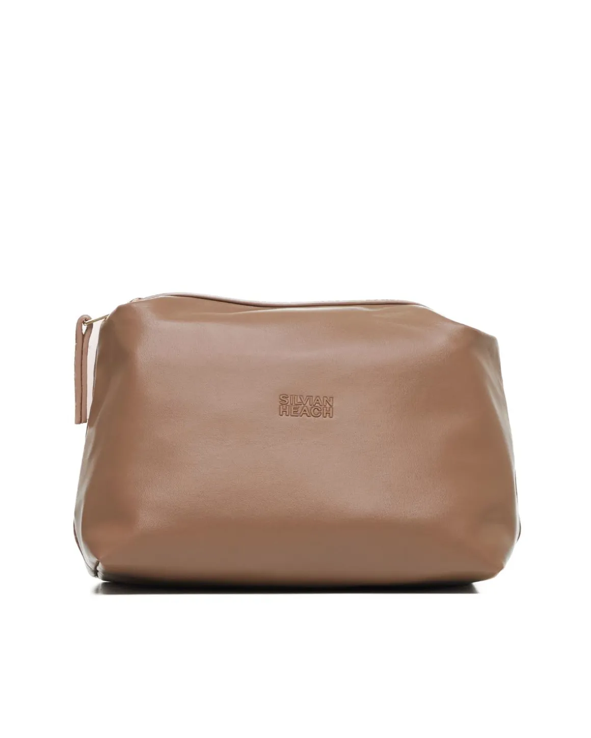 Compact bucket bag with short handle