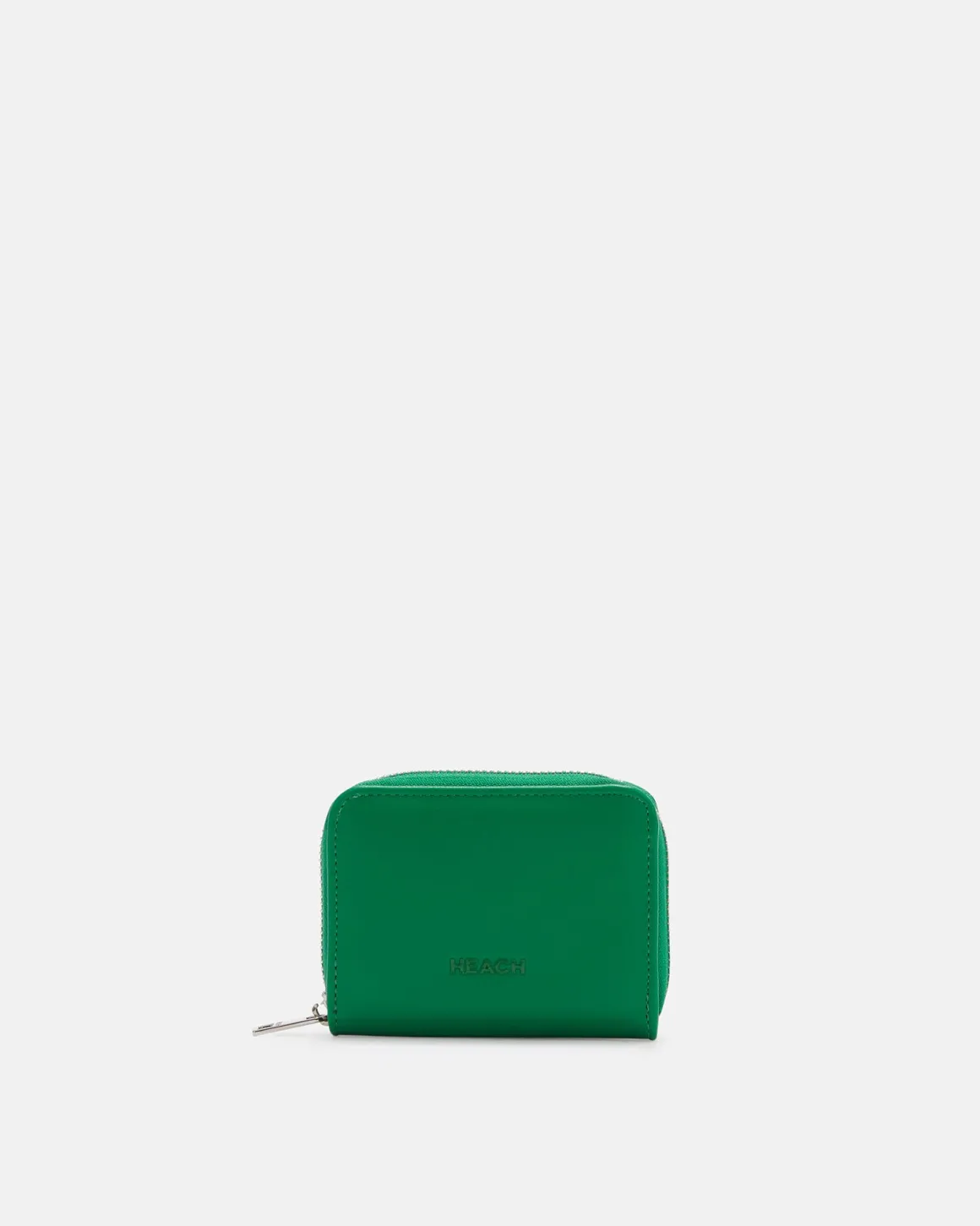 Compact leather wallet