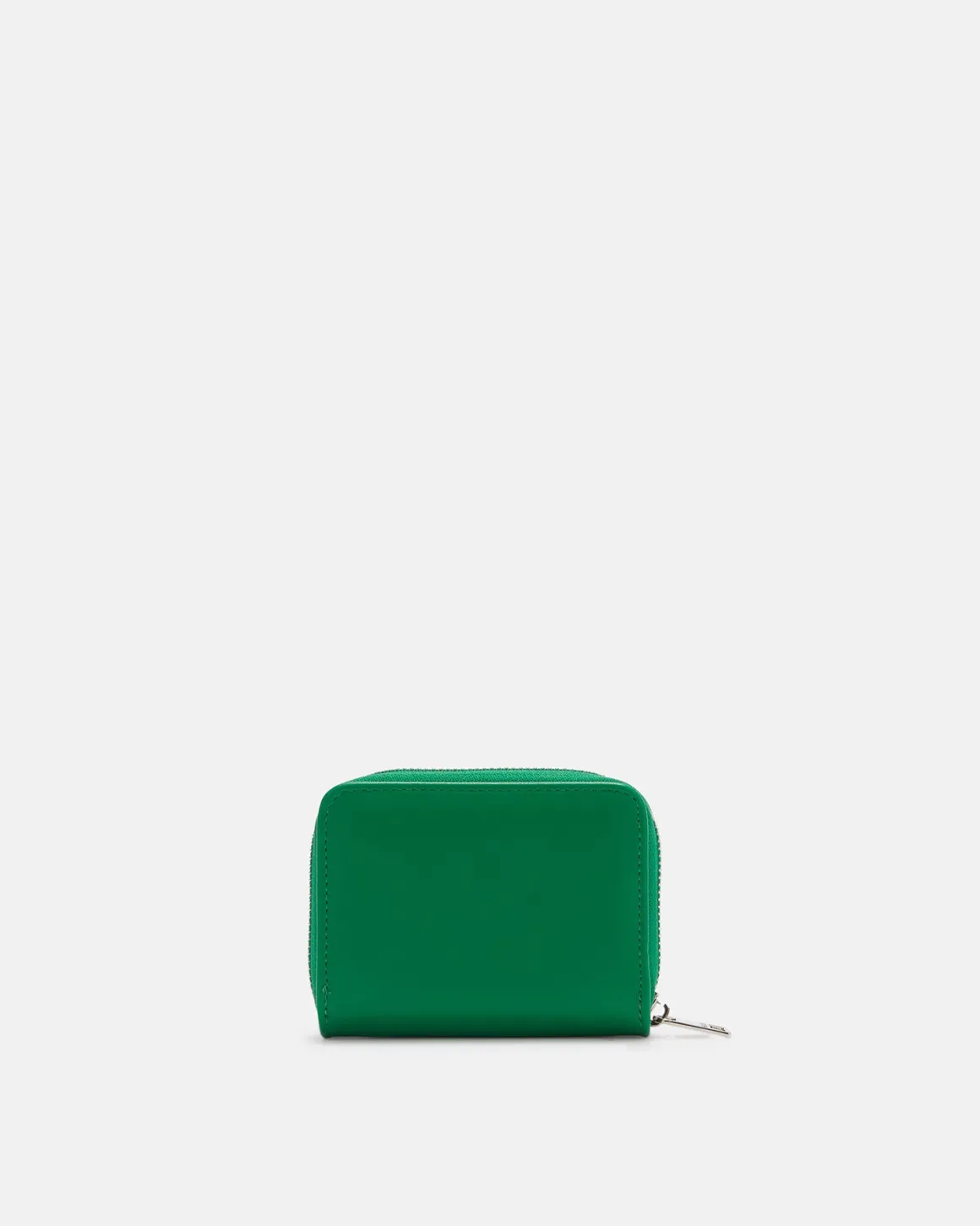 Compact leather wallet