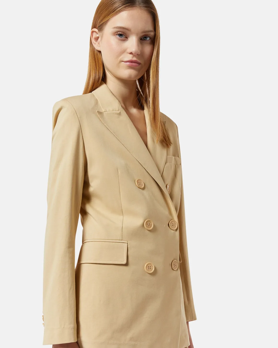 Double -breasted blazer