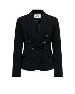Double-breasted blazer with a fitted cut