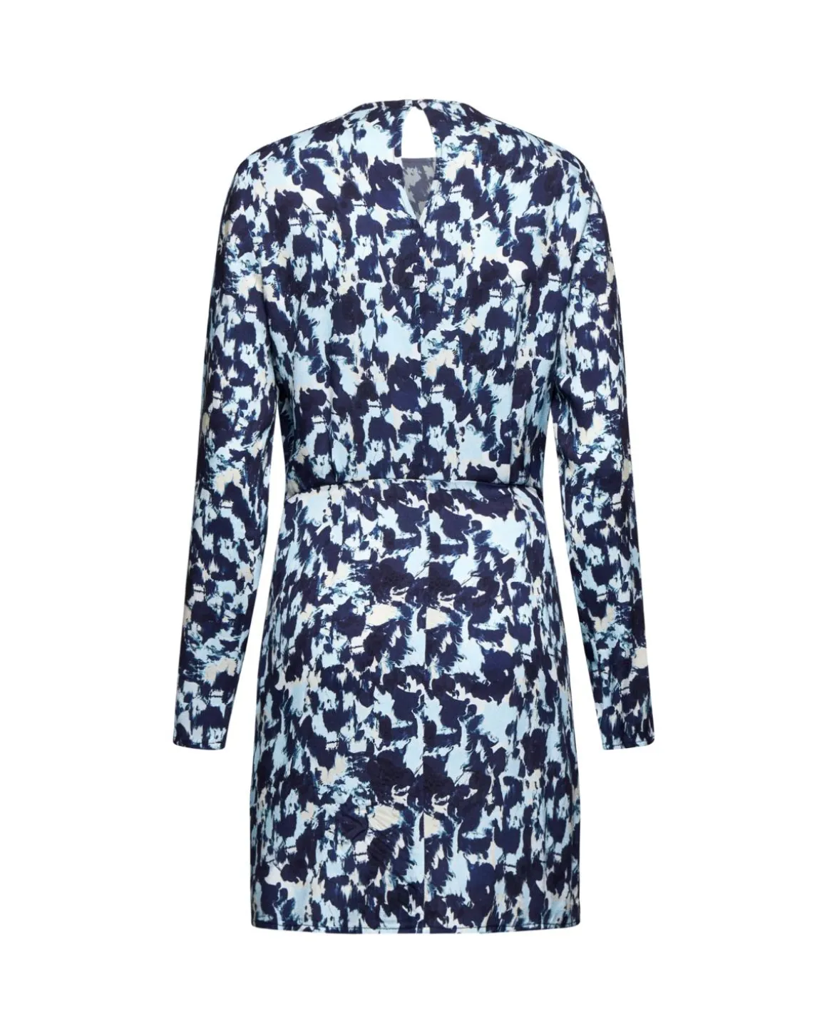 Dress with side knot
