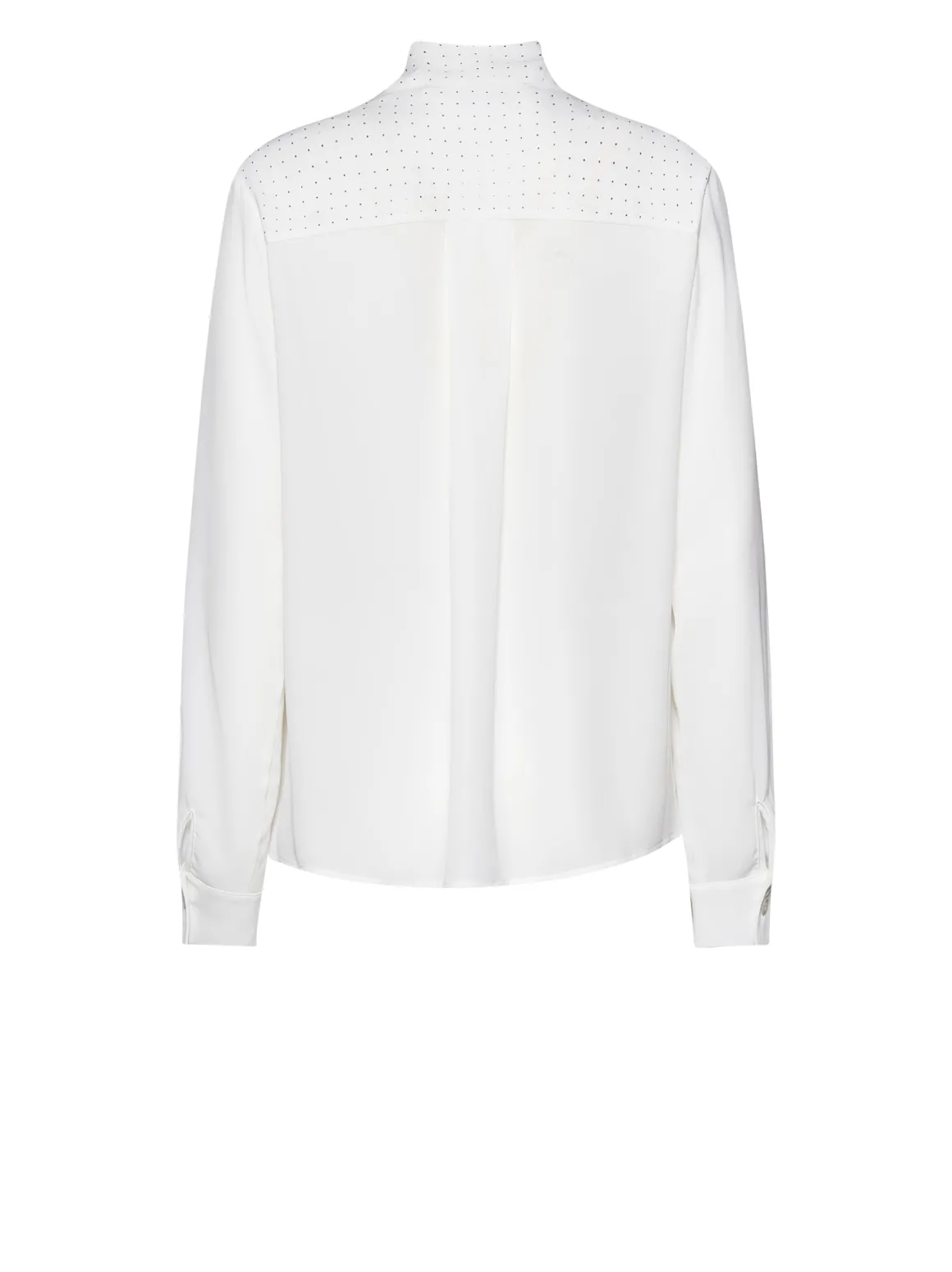 Elegant shirt with tie detail
