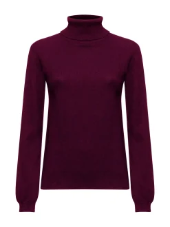 Essential high-neck turtleneck