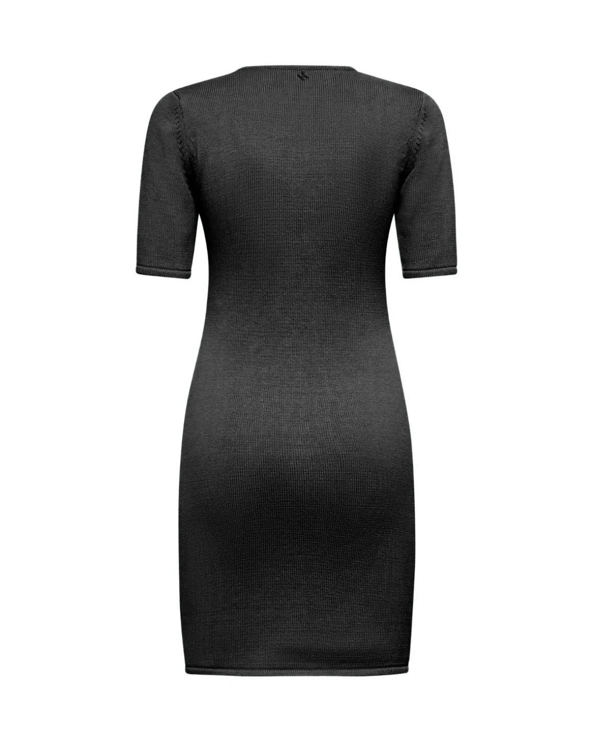 Fitted dress with decorative buttons