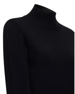 Fitted turtleneck sweater