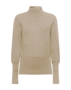 Fitted turtleneck sweater