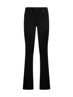 Five-pocket bootcut trousers