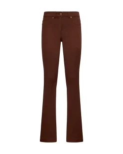 Five-pocket bootcut trousers