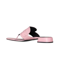 Flip-flop sandal with a geometric design