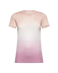 Gradient T-shirt with a dégradé effect