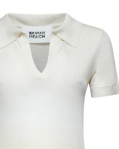 Gradient T-shirt with neck detail