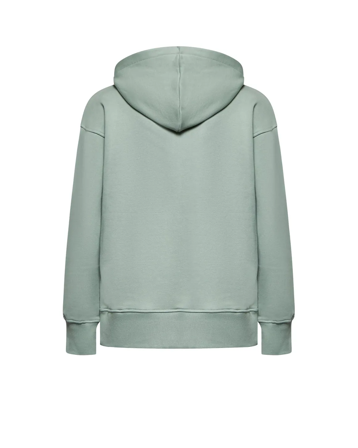 Hoodie with embossed logo