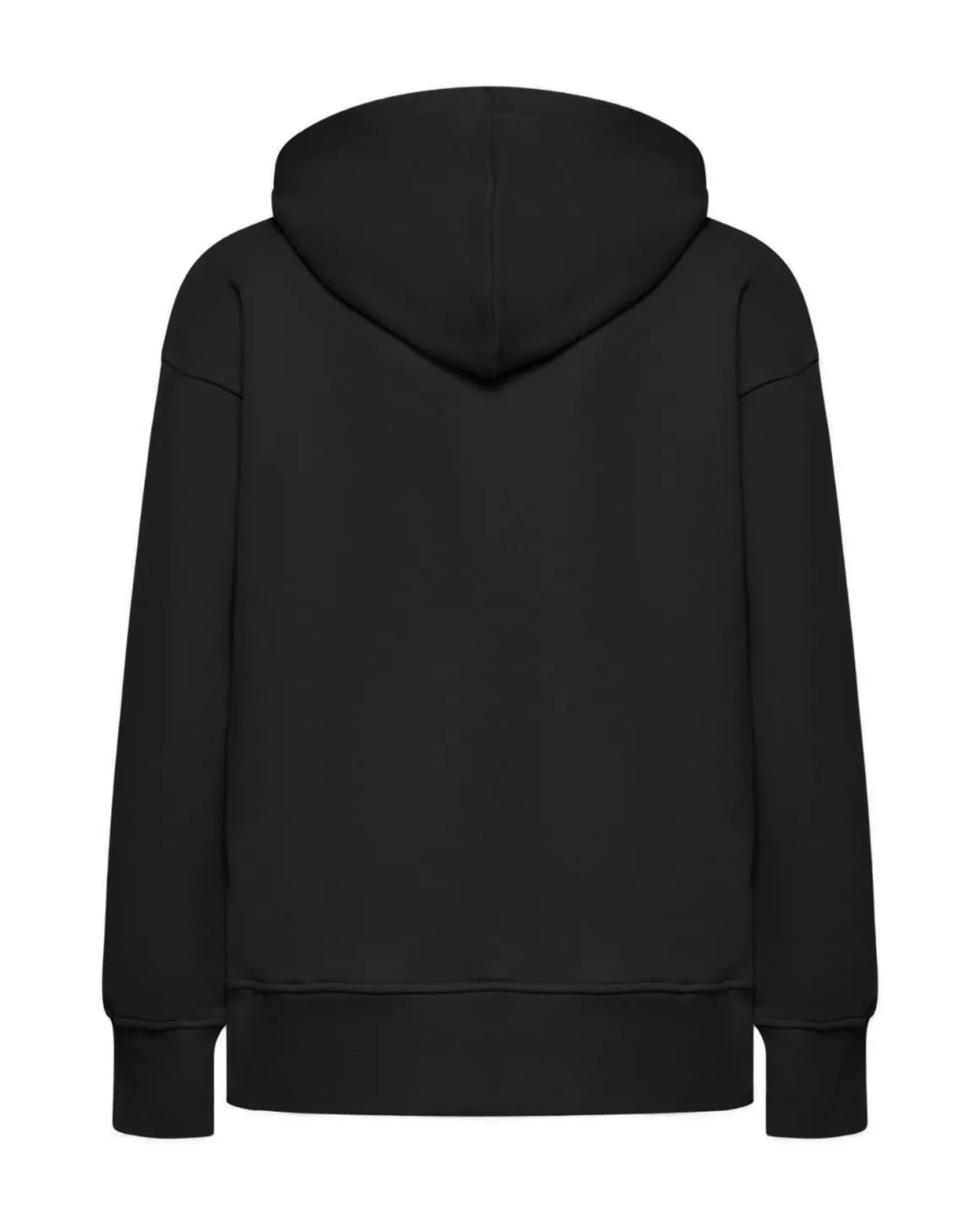 Hoodie with embossed logo