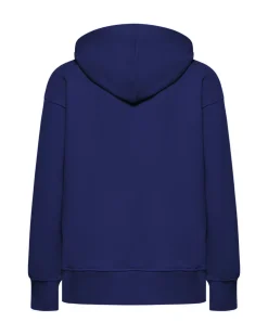 Hoodie with embossed logo