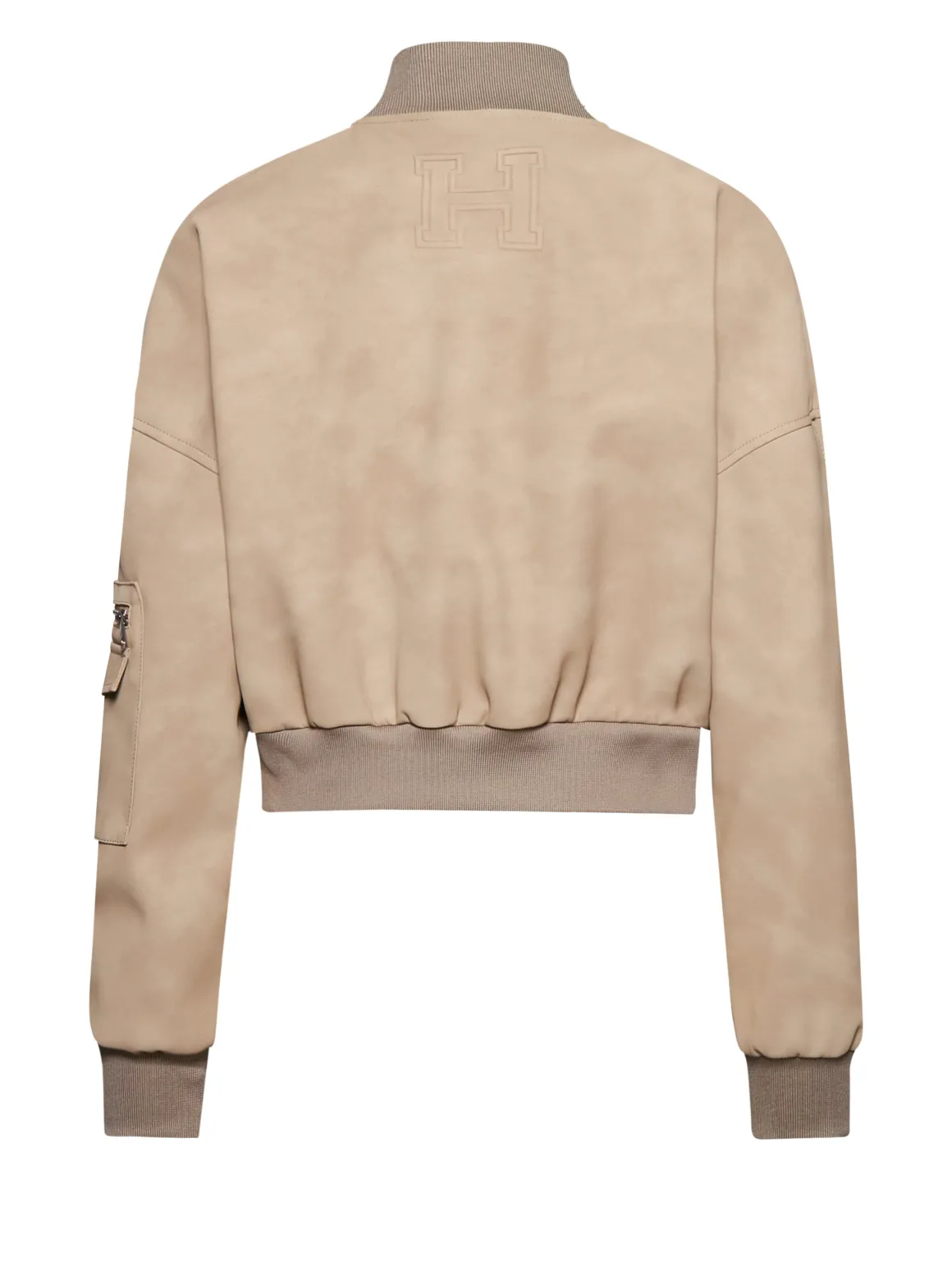 Jacket with Zip Closure and Contemporary Design