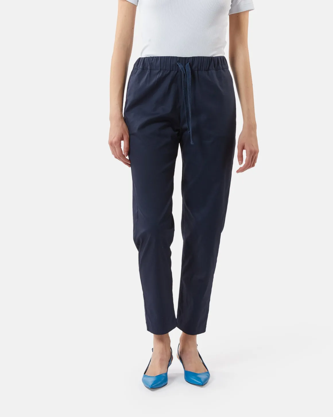 Jogger pants in light fabric