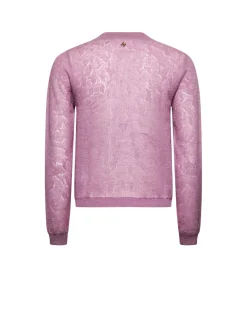 Light pink knitted sweater