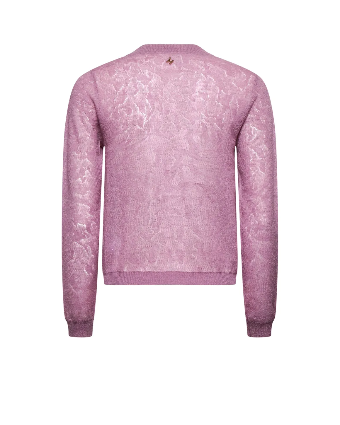 Light pink knitted sweater
