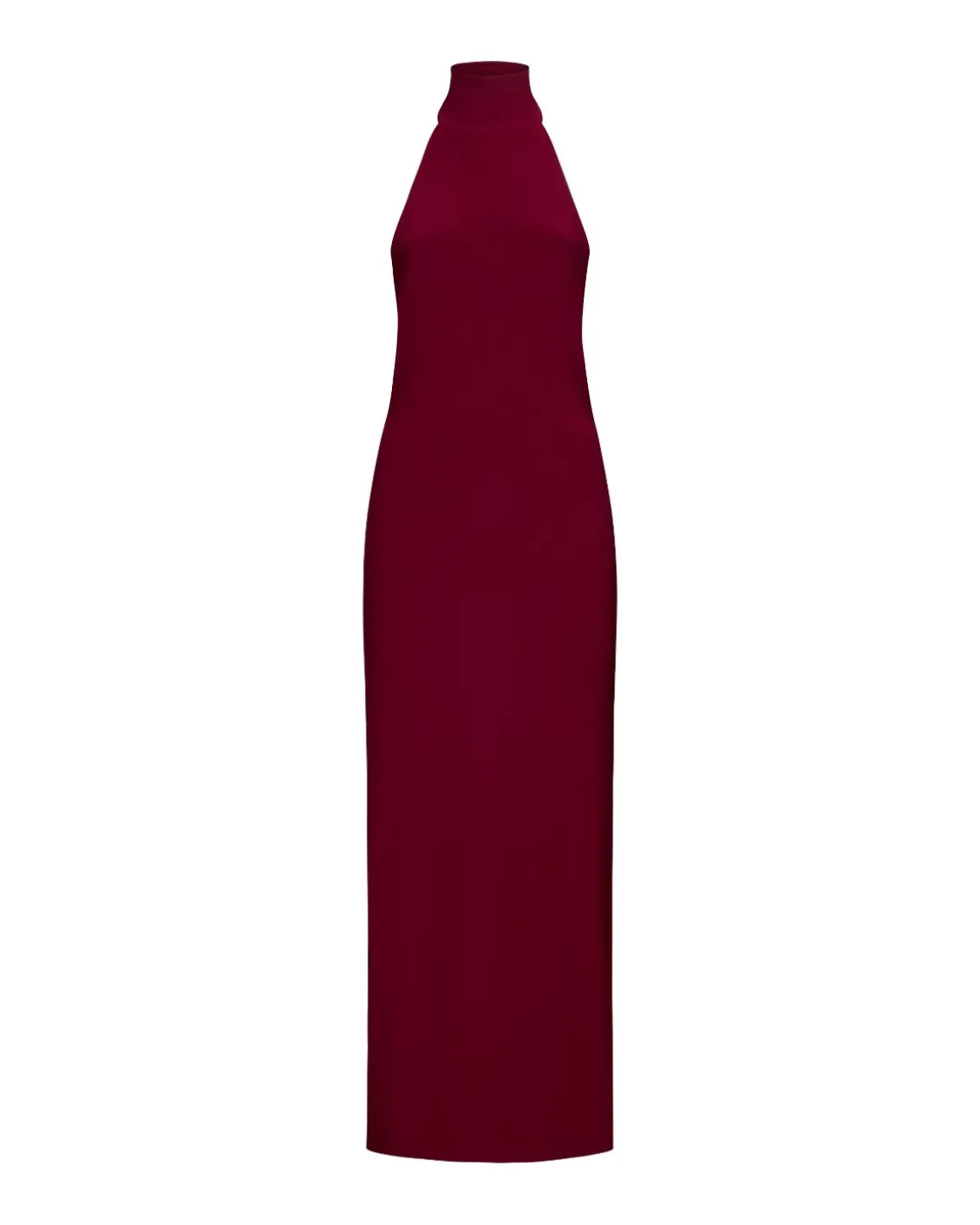 Long dress with off-the-shoulders