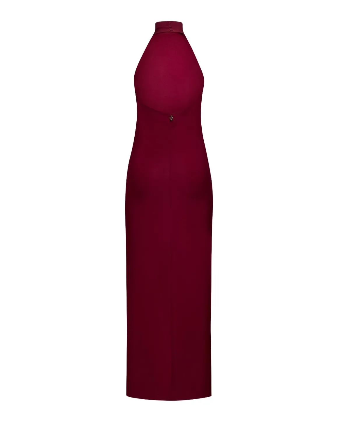 Long dress with off-the-shoulders