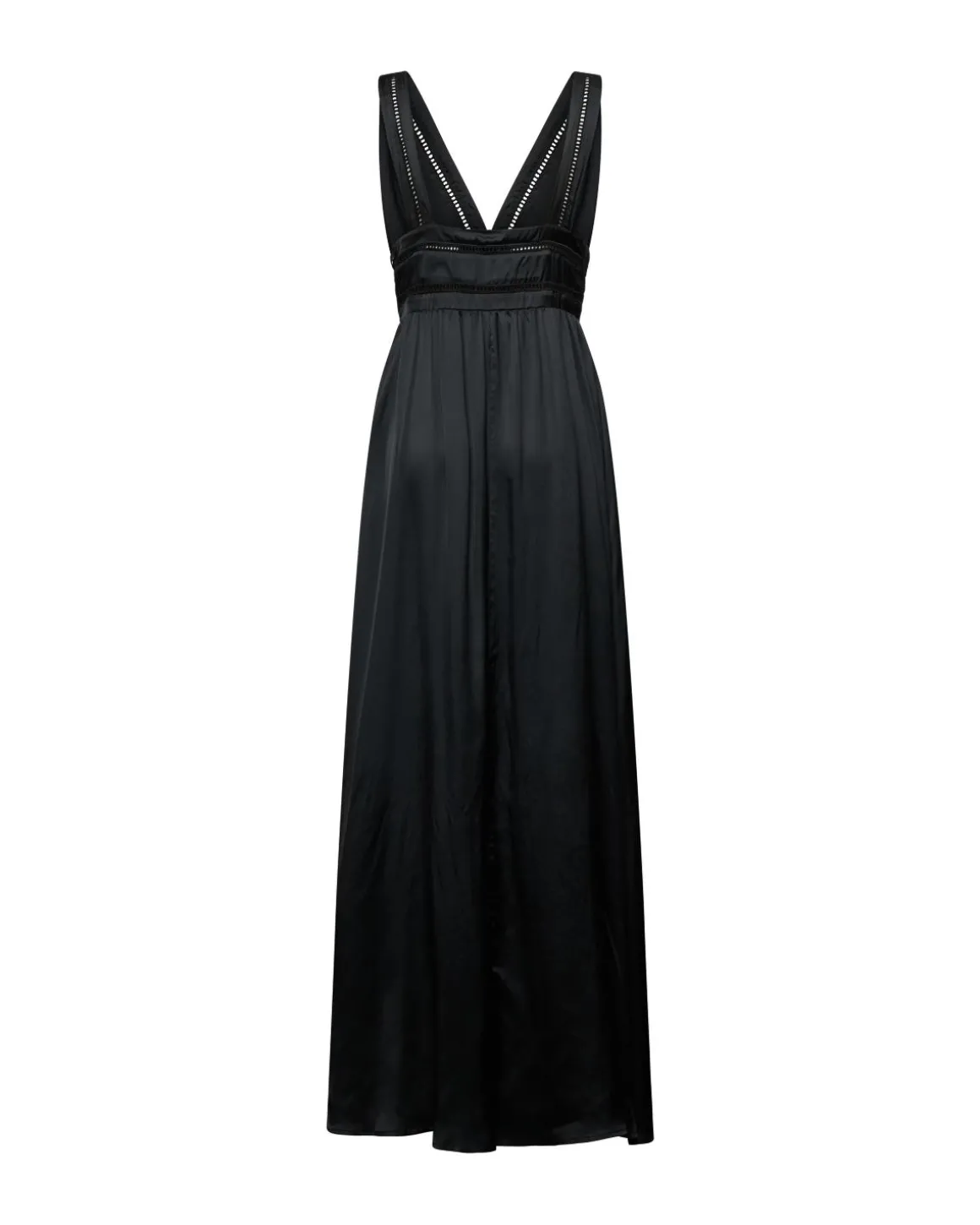 Long dress with side slit