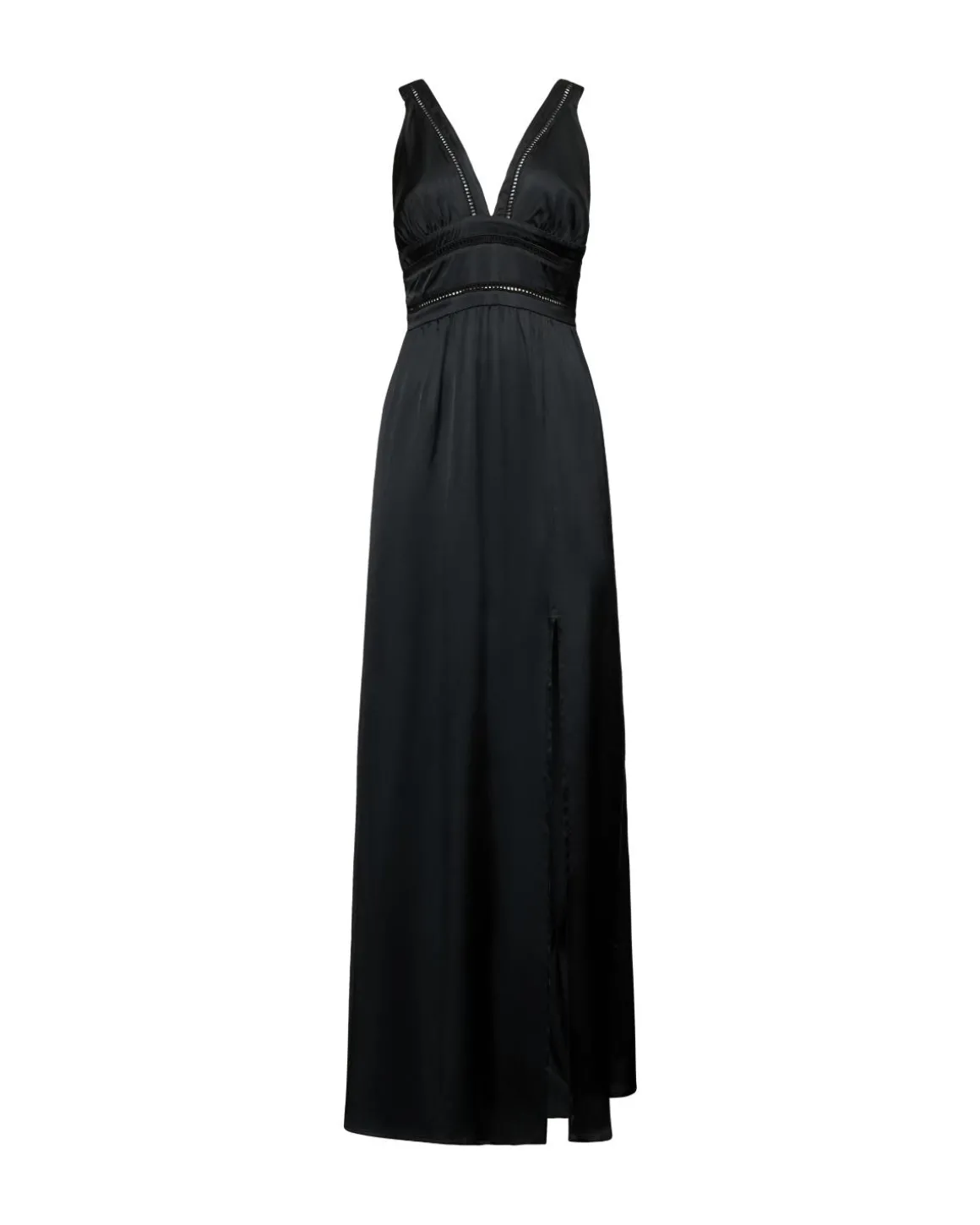 Long dress with side slit
