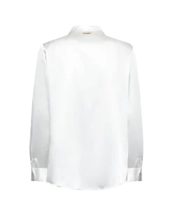 Long-sleeved fitted shirt