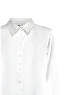 Long-sleeved fitted shirt