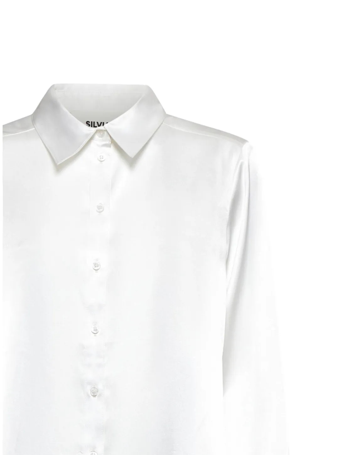 Long-sleeved fitted shirt