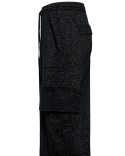 Longuette skirt with cargo pockets