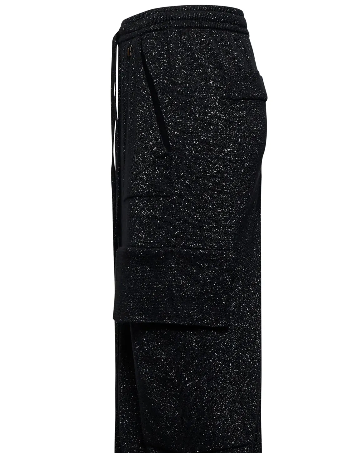 Longuette skirt with cargo pockets