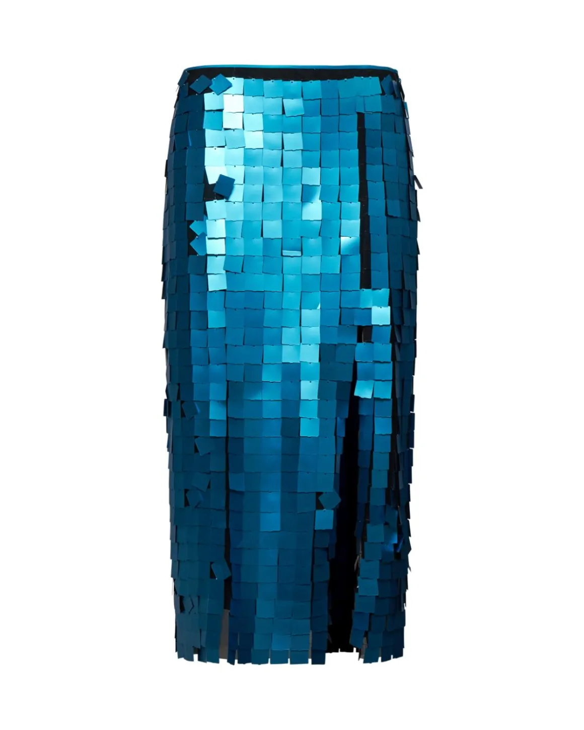 Midi skirt with sequins