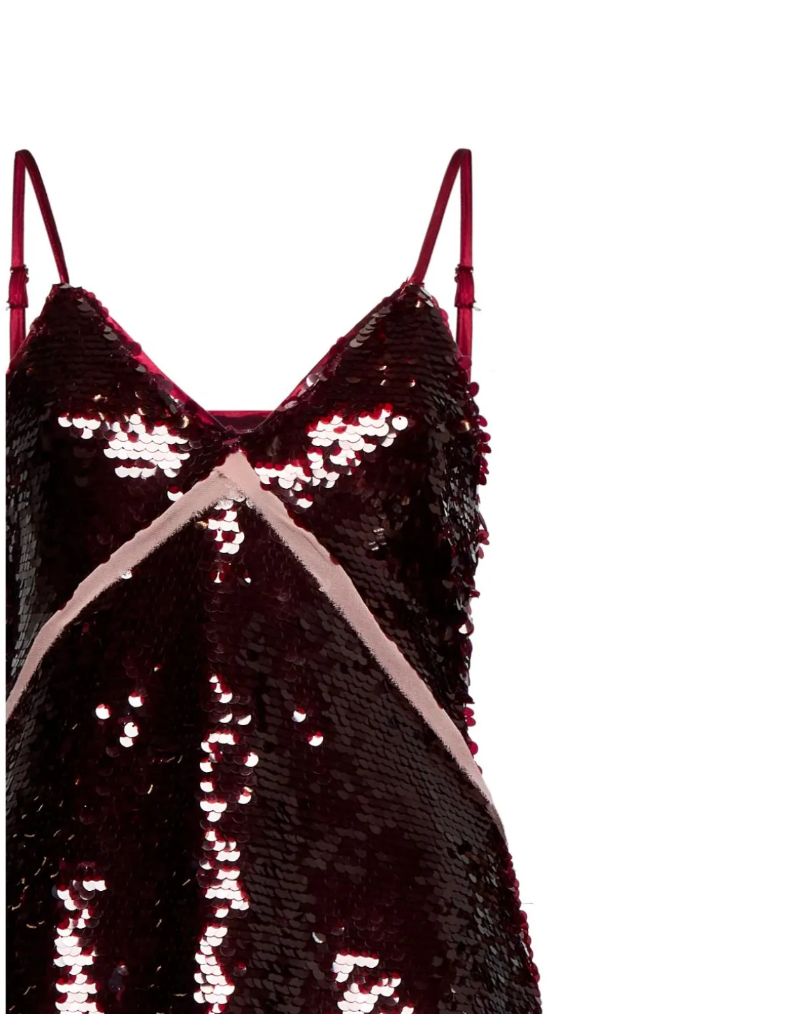 Mini dress with sequins