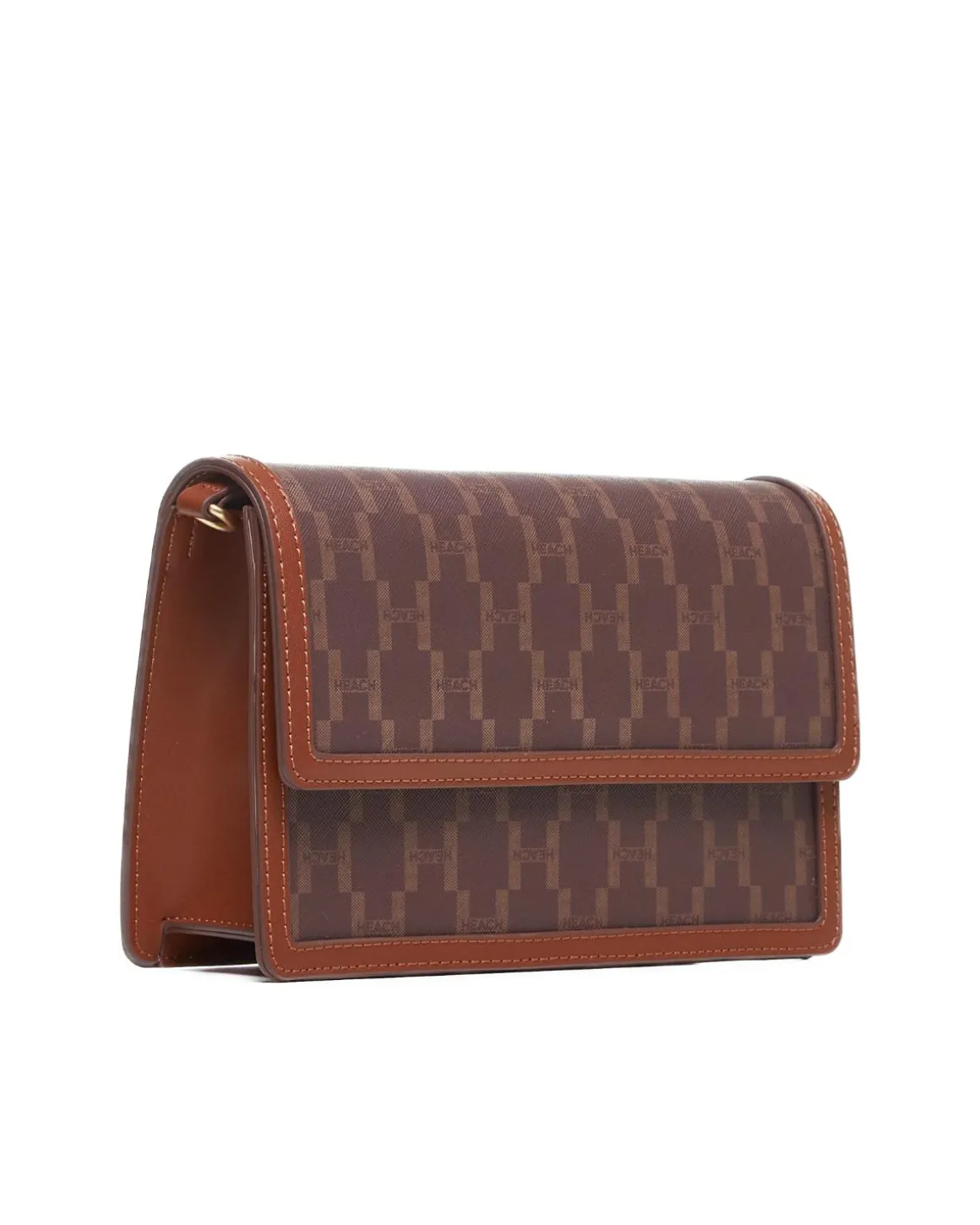 Mini monogram bag with snap closure