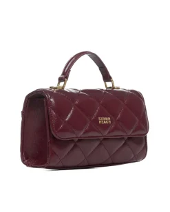 Mini quilted bag with handle
