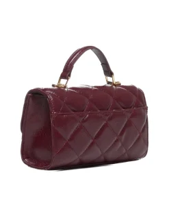 Mini quilted bag with handle