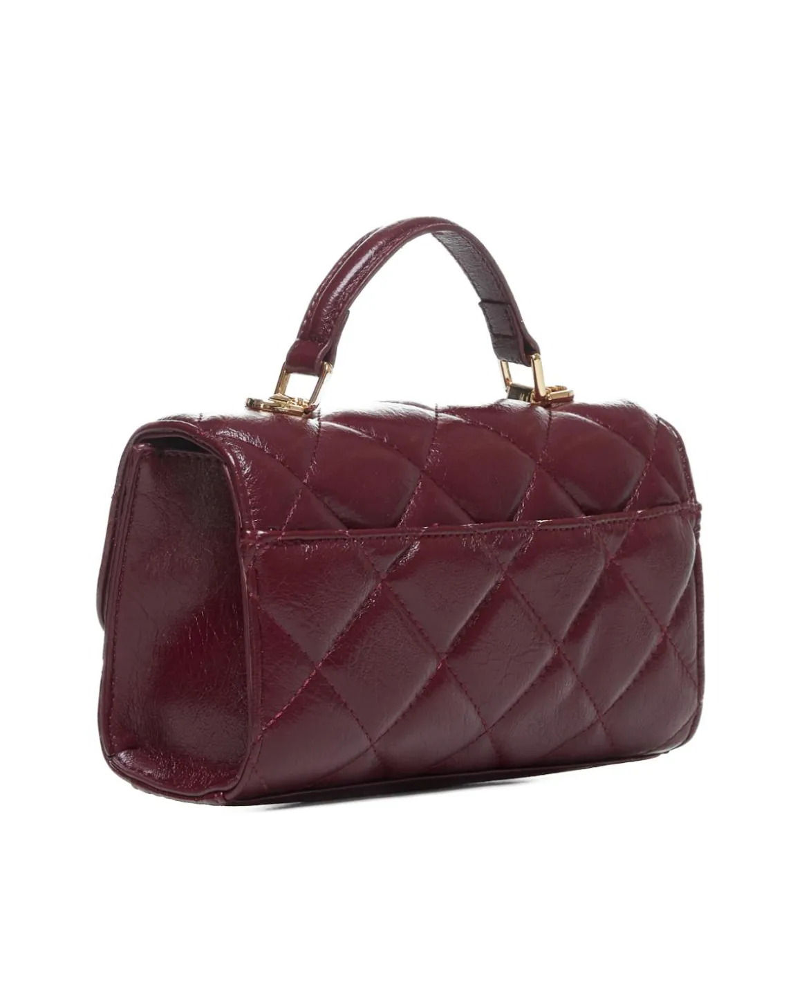 Mini quilted bag with handle