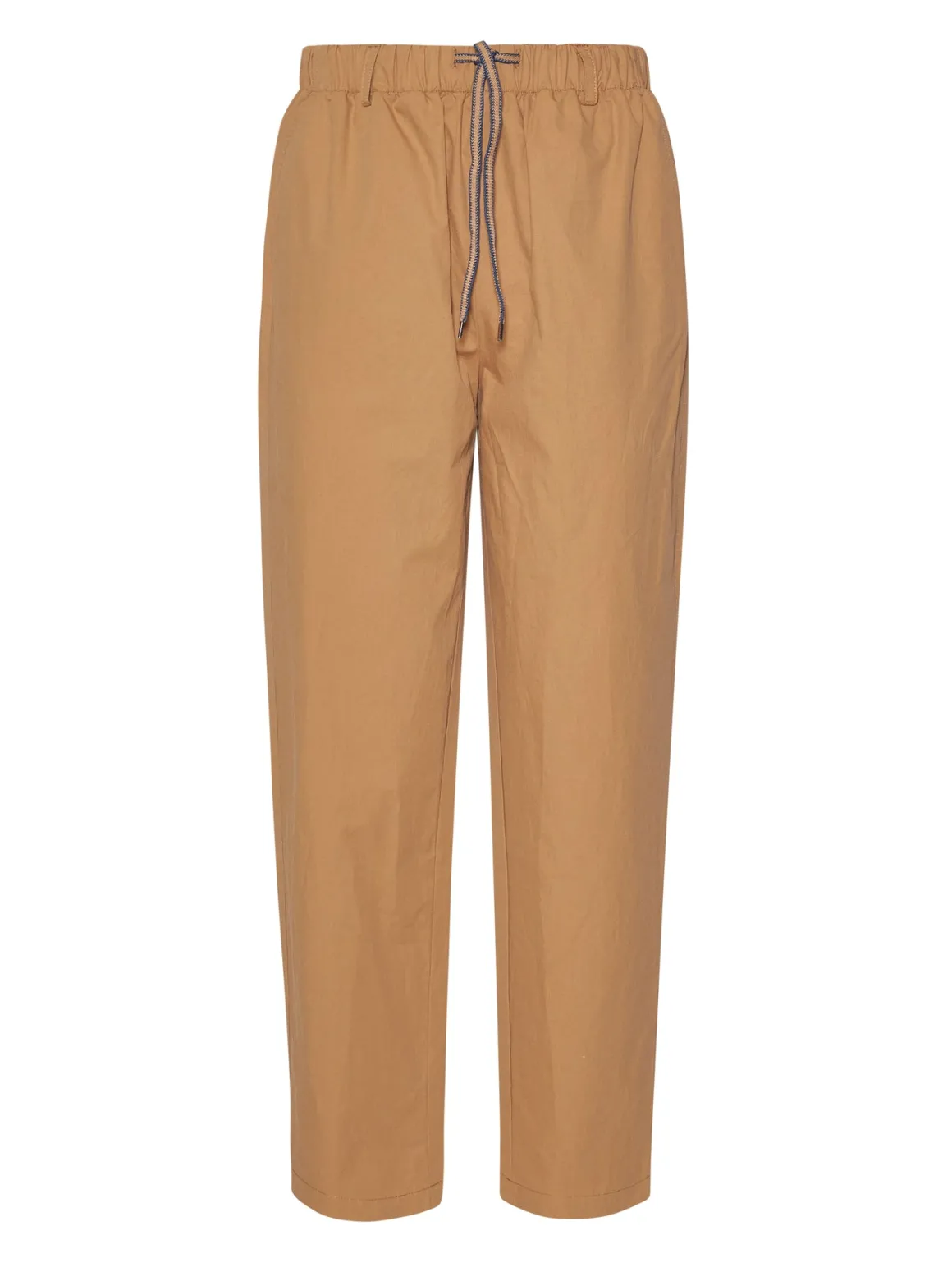 Pants with drawstring and relaxed design