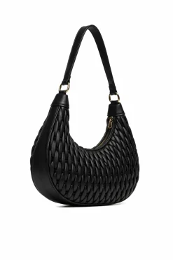 Quilted shoulder bag