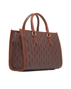 Rigid shopper with double handle