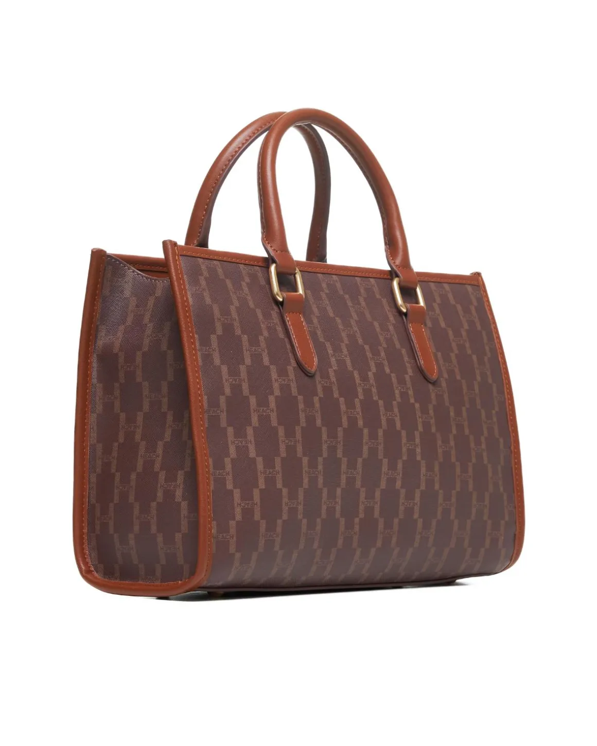 Rigid shopper with double handle