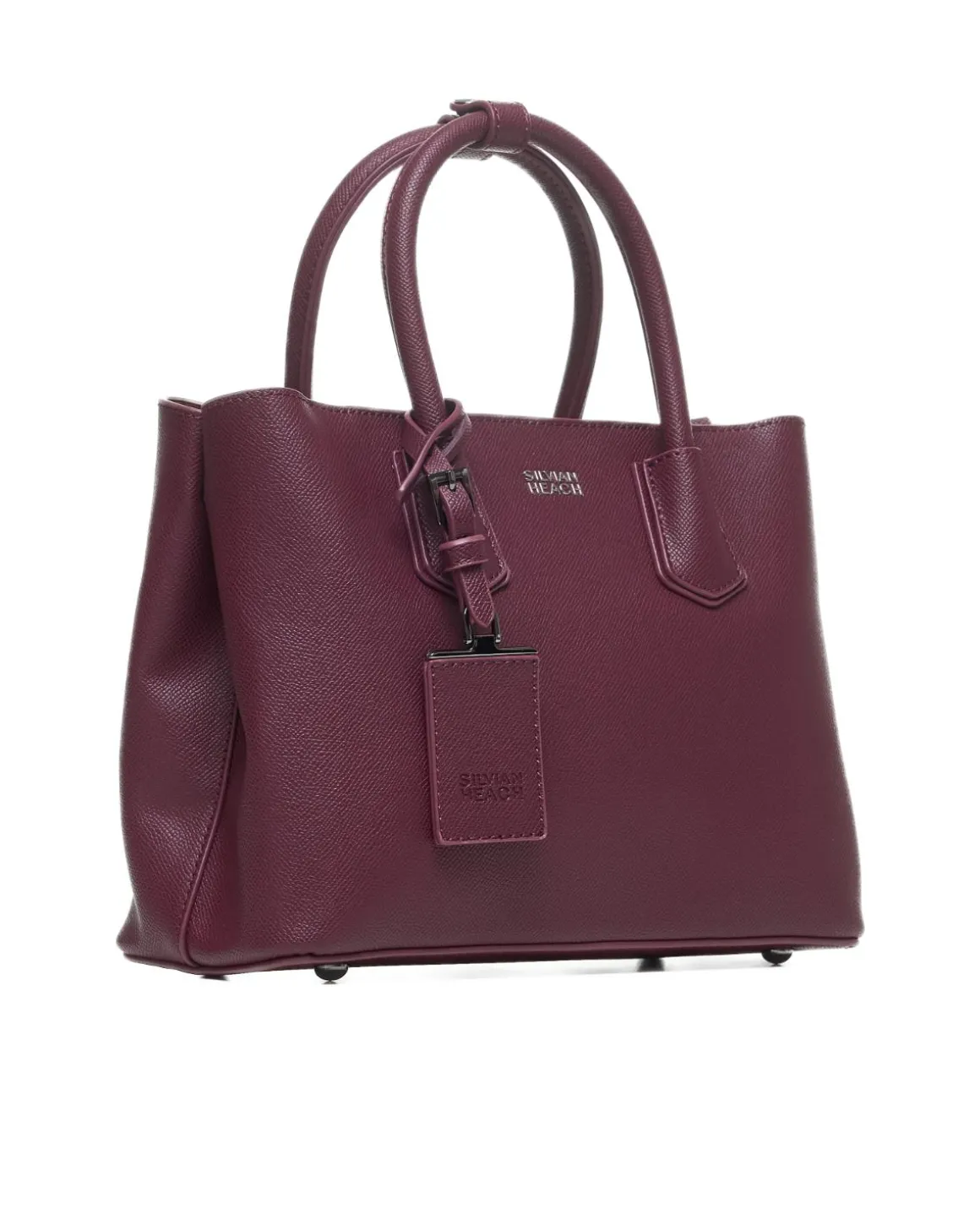 Saffiano effect handbag