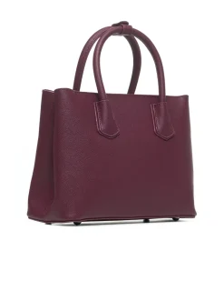Saffiano effect handbag